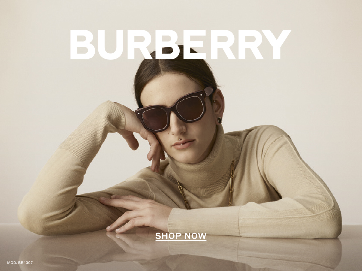 marque lunettes irisoptic Burberry