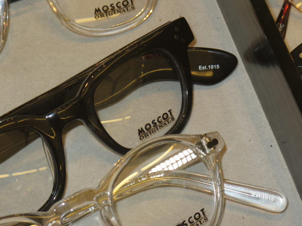 Lunettes Moscot détails