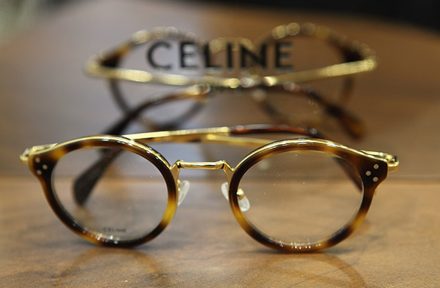 Lunettes Céline opticien détail