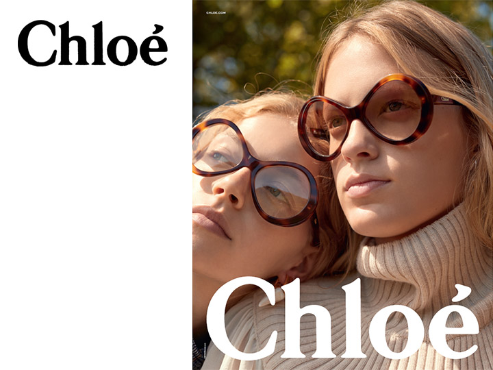 marque lunettes irisoptic Chloé