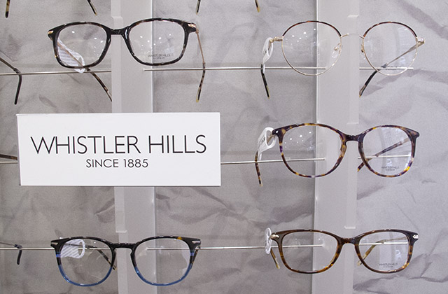 Lunettes Whistler Hills présentoir 